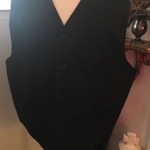 Dressy black vest